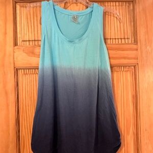 CALIA by Carrie Underwood Blue Sleeveless Relaxed Tank Top